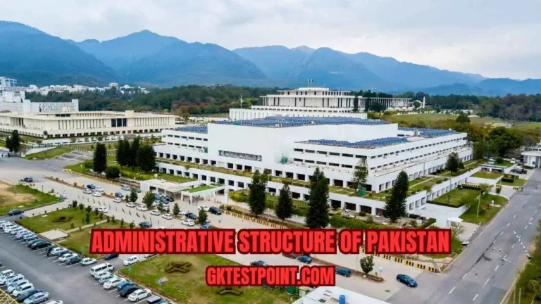 administrative structure of pakistan